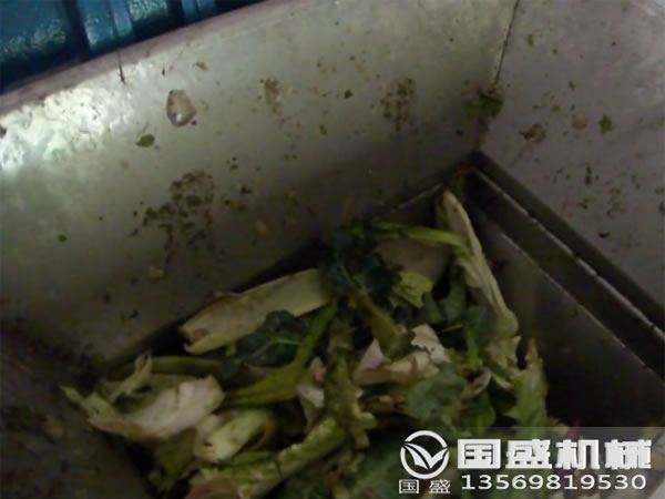 菜场垃圾螺旋压榨机